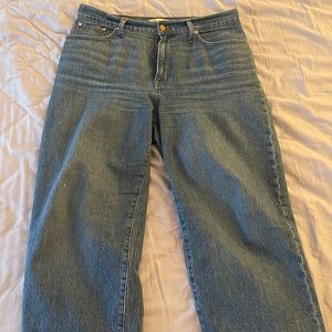 Madewell Perfecr Vintage Wife Leg Jean - 31